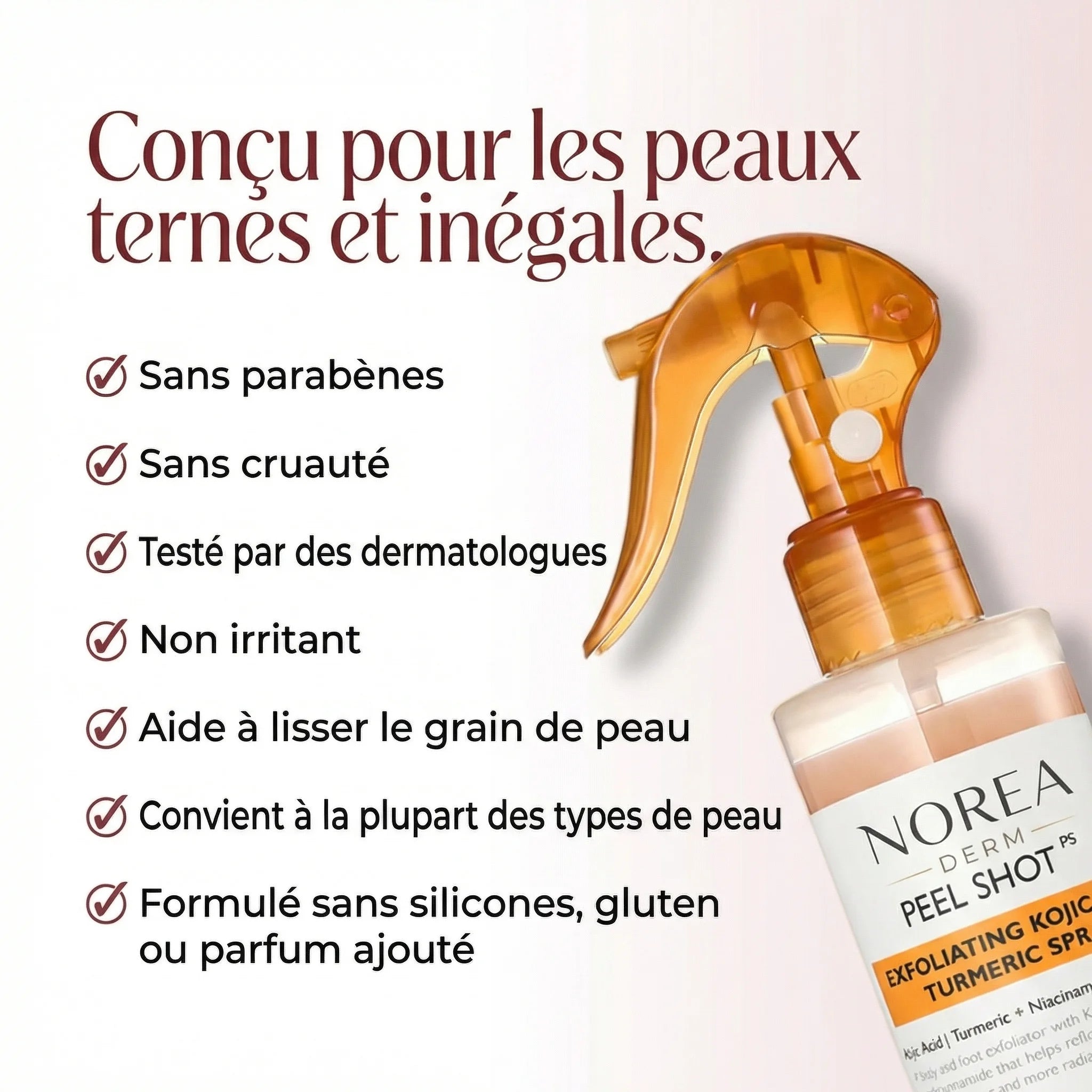 Norea Peel Shot Kojique + Curcuma